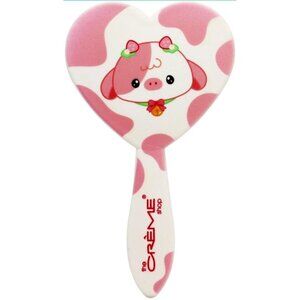 The Crème Shop Strawberry Cow Detangling Brush, Dry & Wet Hair Brush Detangler